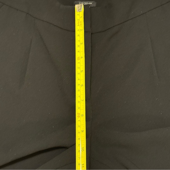 ANN TAYLOR High Rise Black Shirts Sz 4 NWT - Picture 6 of 8
